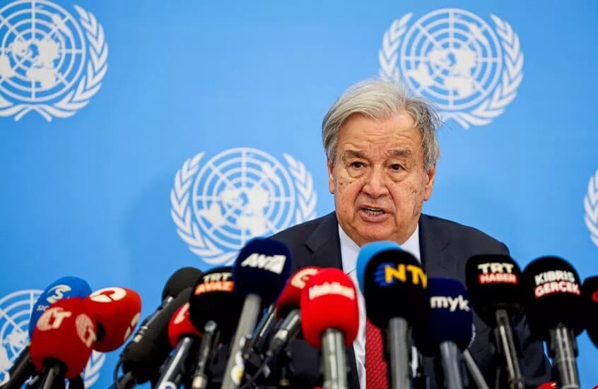 Guterres alarmed by Ukraine conflict spread