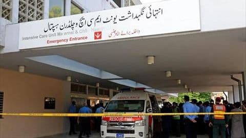 14 children perish in Islamabad hospital fire