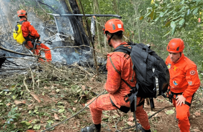 Brazil helicopter crash kills four