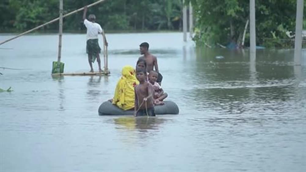 India floods in northeast kill 97