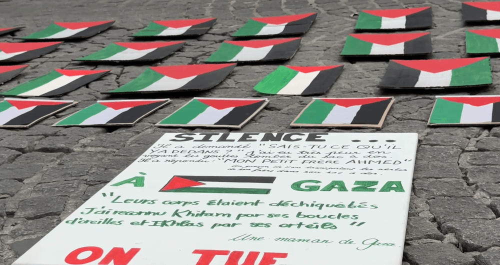 France protests against Lebanon Gaza occupations