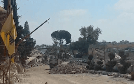 Occupation advances soil barrier near Zgharta al-Gharbia
