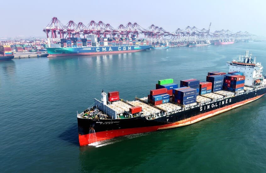 Chinese Shipping Cuts Suez Passage Time
