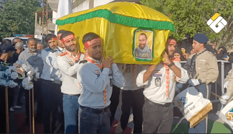 تشييع الشهيد عباس اسماعيل في كفرفيلا