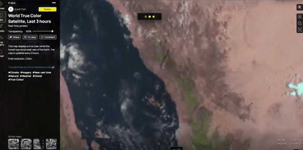 Satellite images reveal fires at Saudi Aramco sites