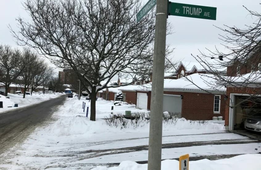 Ottawa renames street formerly named after Trump