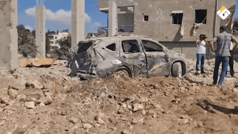 مشاهد من العدوان الإسرائيلي على ميفدون لبنان
