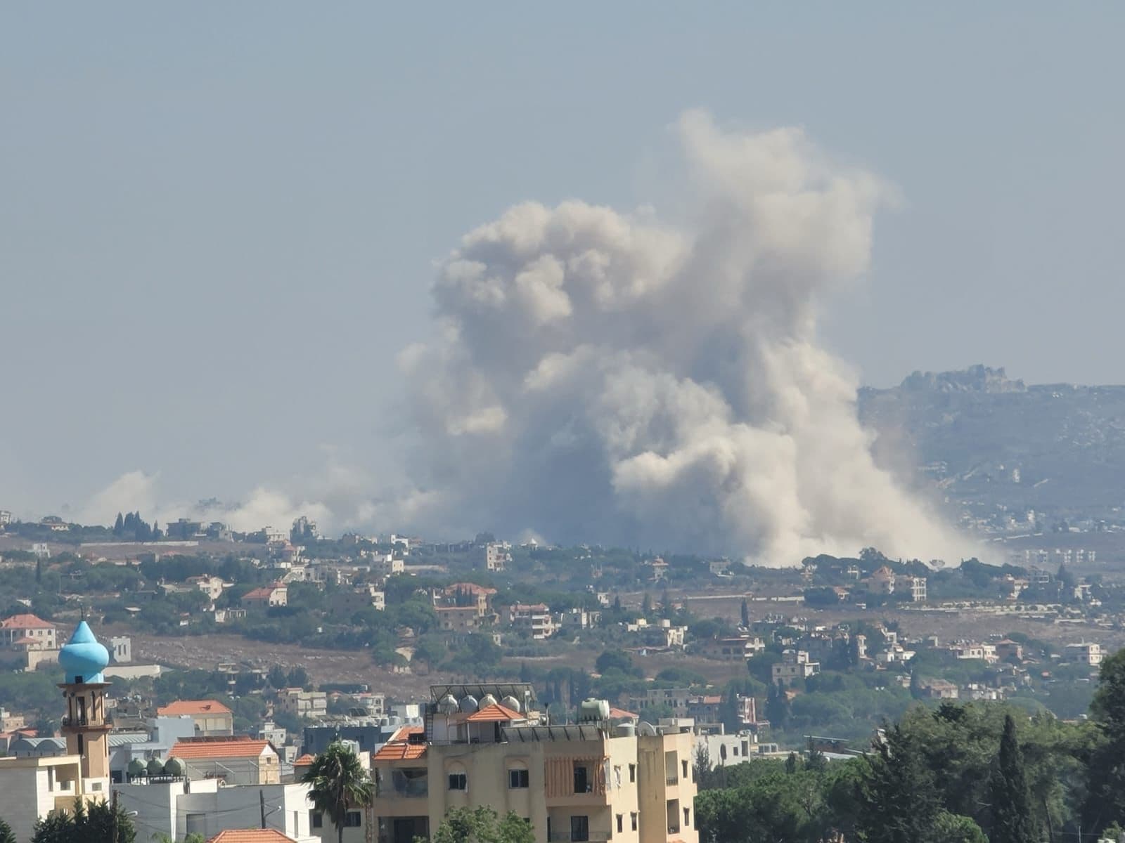 Zionist Blast Near Kfartabnit
