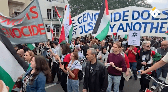 Berlin Protest Shows Solidarity with Palestine and Lebanon