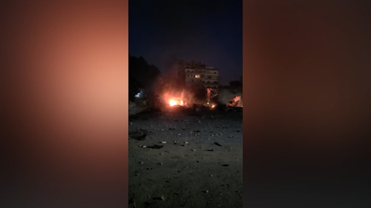 آثار قصف الاحتلال على النبطية