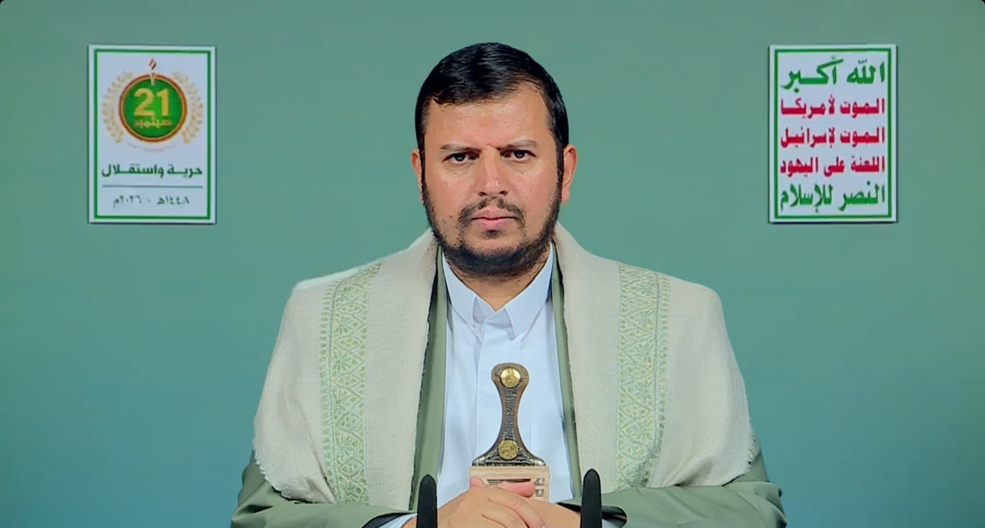السيد الحوثي: شعبنا يواجه التصعيد والحصار