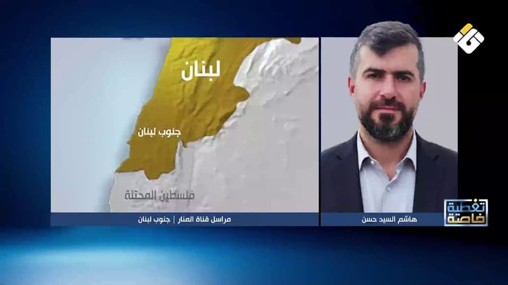 مراسل المنار: إصابة علي شبيب بجروح طفيفة في غارة إسرائيلية على النبطية