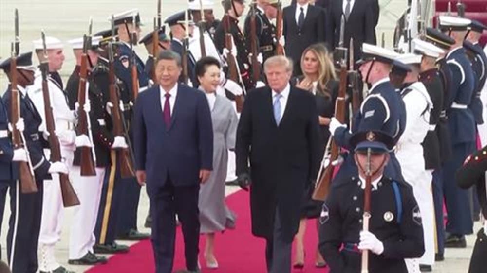 Trump meets Chinese President to ease tensions