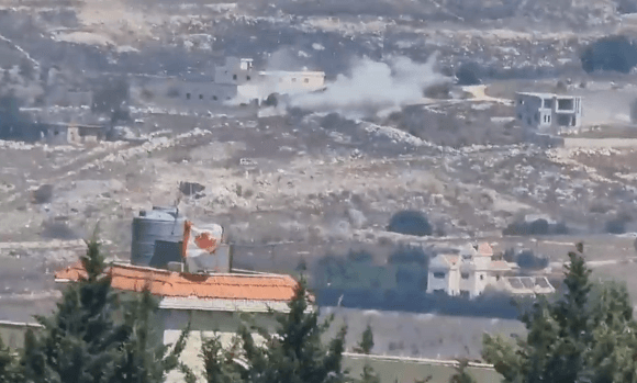 Enemy shells hit houses in Hula outskirts
