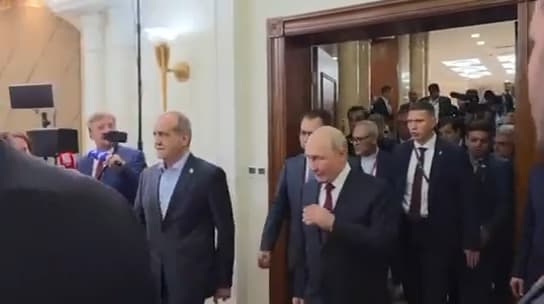 Beshikian and Putin meet in Bishkek