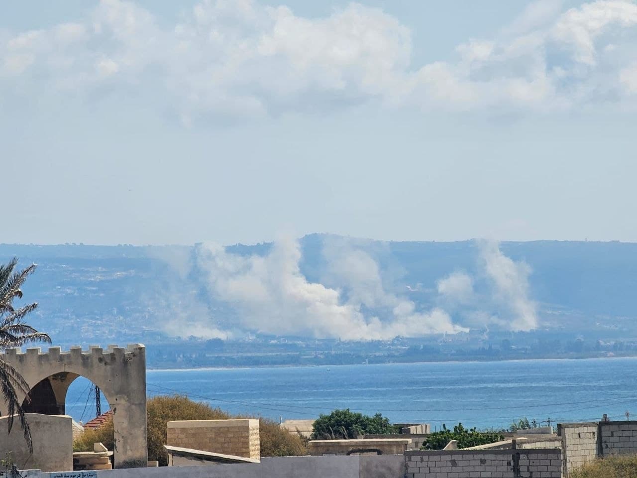 Israeli Blast in Al-Mansouri, South Lebanon