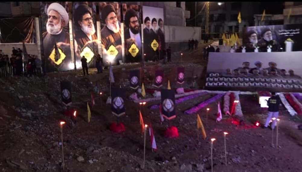 Hezbollah Marks Martyr Safieddine's Night in Al-Murjae