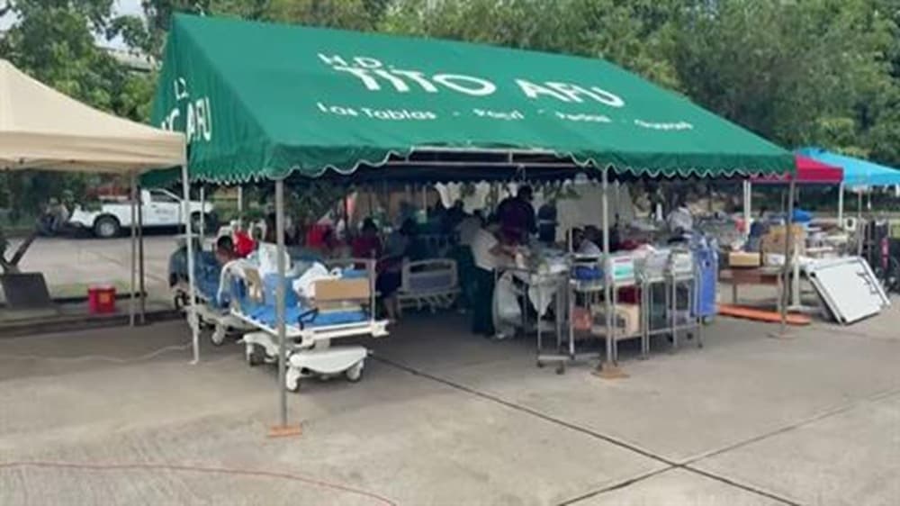 Benma Field Hospital Prepares for Aftershocks