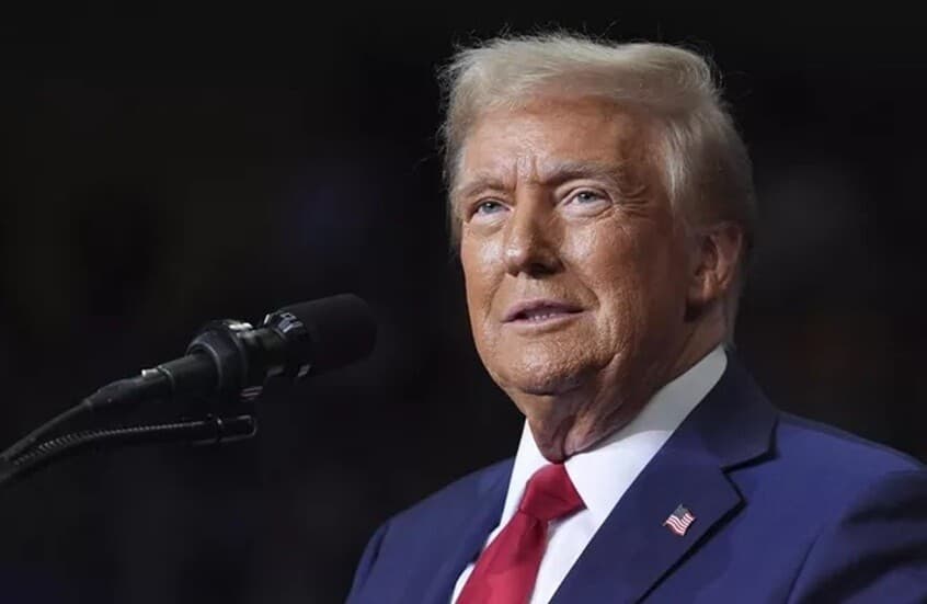 Trump criticizes protesters in San Antonio