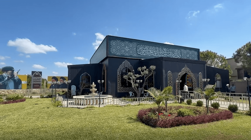 زيارة مرقد هاشم صفي الدين ودعم المقاومة