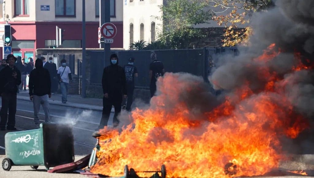 French student protests overview