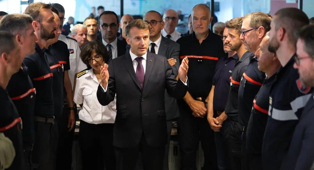 Fires in Bordeaux flare up Macron warns of tough weeks