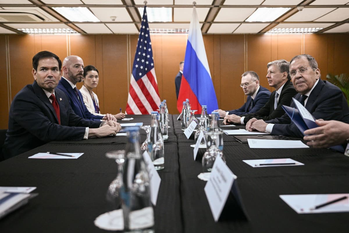 Rubio and Lavrov discuss arms to Kyiv