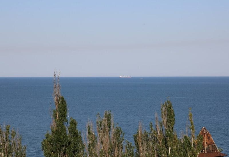 Two ships ablaze in Black Sea, 8 missing