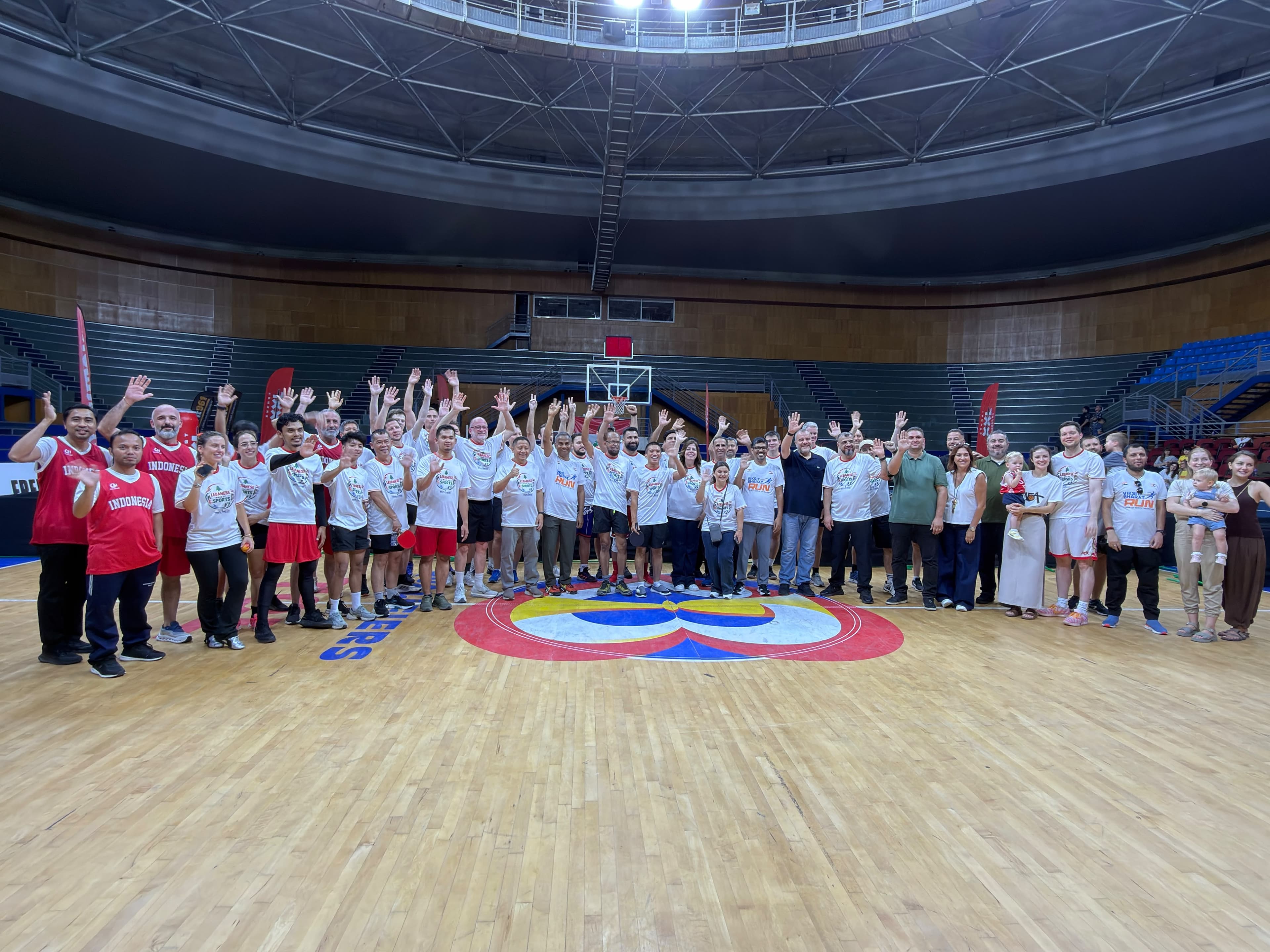 Sports diplomacy unites 16 nations in Beirut