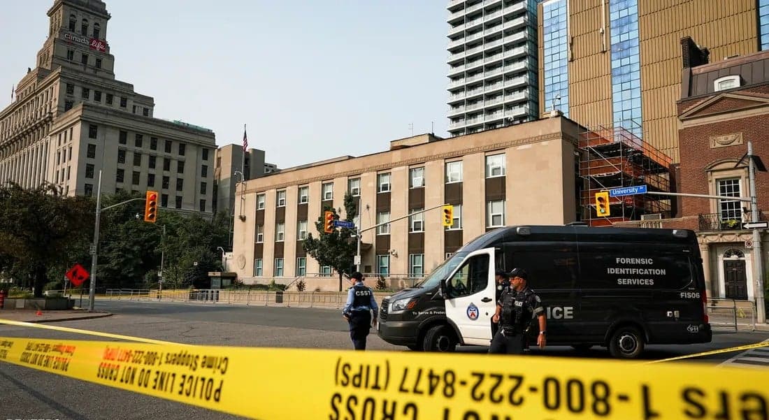 Shooting Near US Consulate Toronto