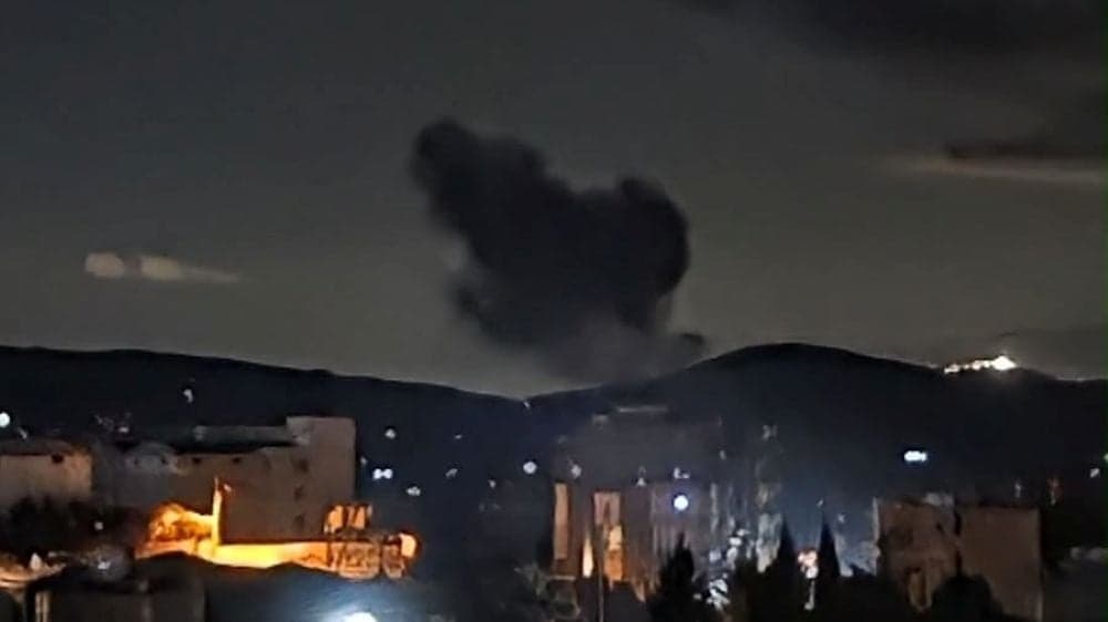 Explosions and shelling in Gaza