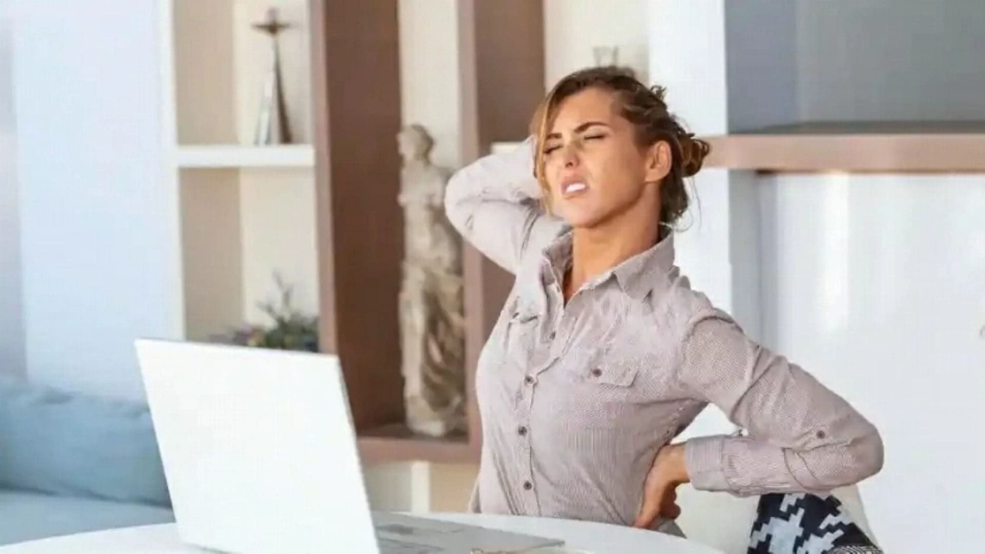Signs of osteoporosis in working women