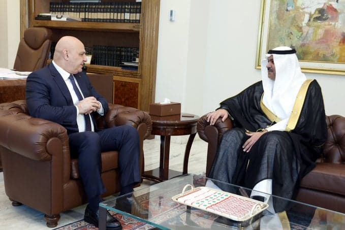 President Aoun Meets Saudi Ambassador