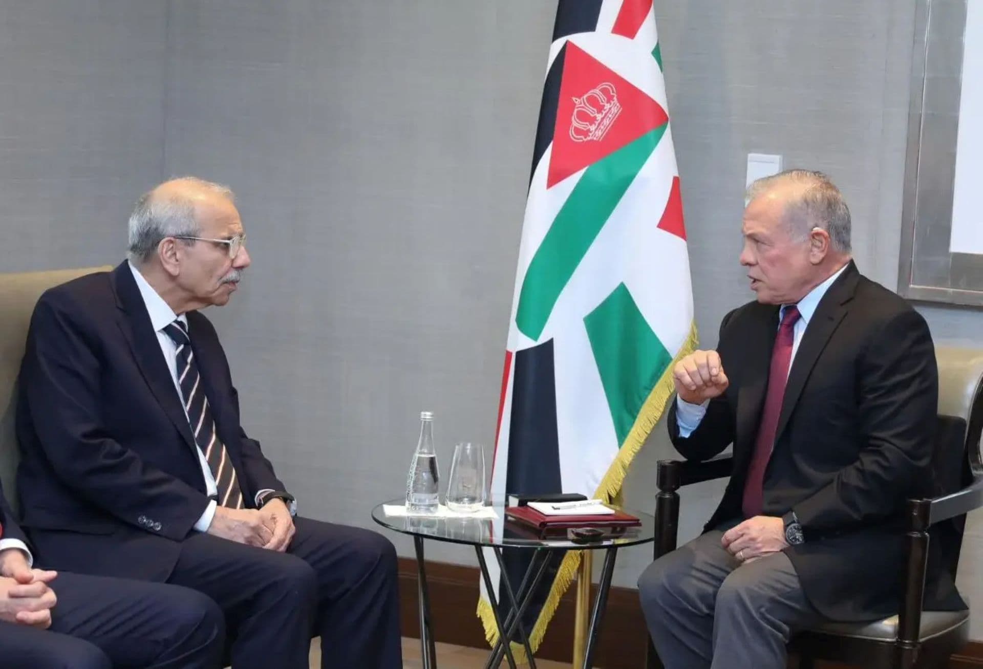 President Salam and King Abdullah II Discuss Lebanon Support