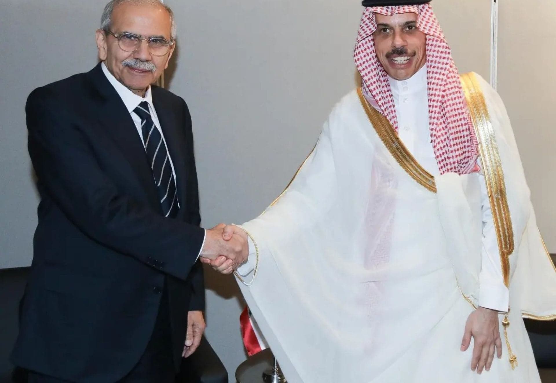 بن فرحان يلتقي في نيويورك