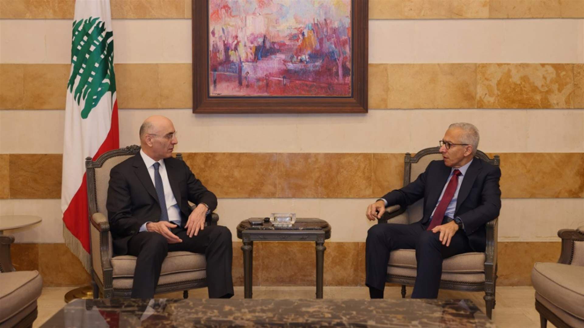 Al-Hajjar and Al-Bassat discuss Lebanese-Gulf export ties
