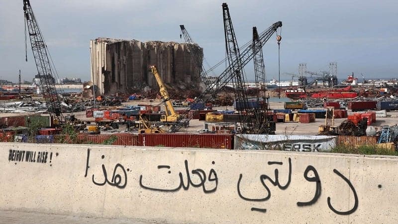 Militia Collects 100 Shells After Beirut Blast