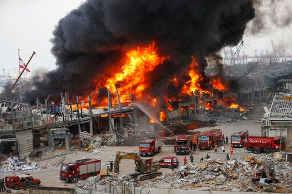Beirut port explosion reexamined over 4000kg of ammonium nitrate and Hezbollah