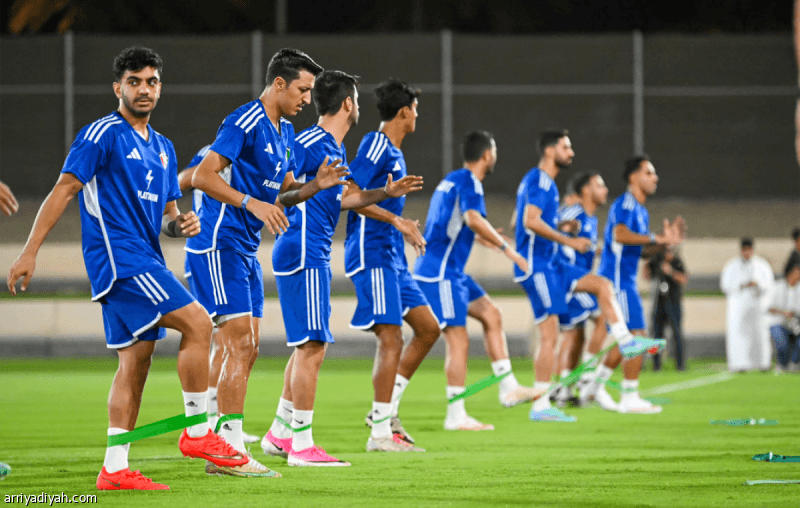 تشكيلة المنتخب بعد الحصة التدريبية