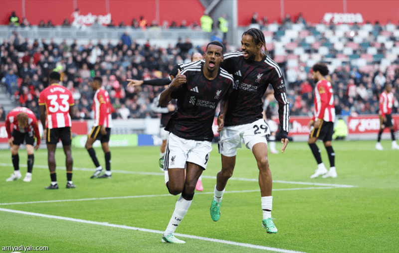 Liverpool takes points from Brentford