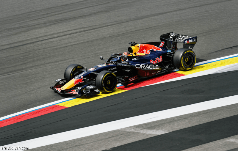 Max Verstappen secures fastest time in first practice at the Belgian Grand Prix