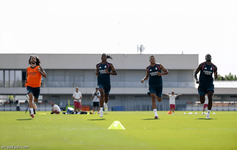 مبابي يشارك في تدريبات الريال