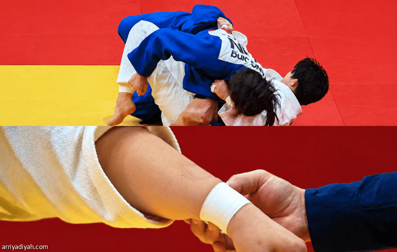 Japanese athlete's bite wins judo gold