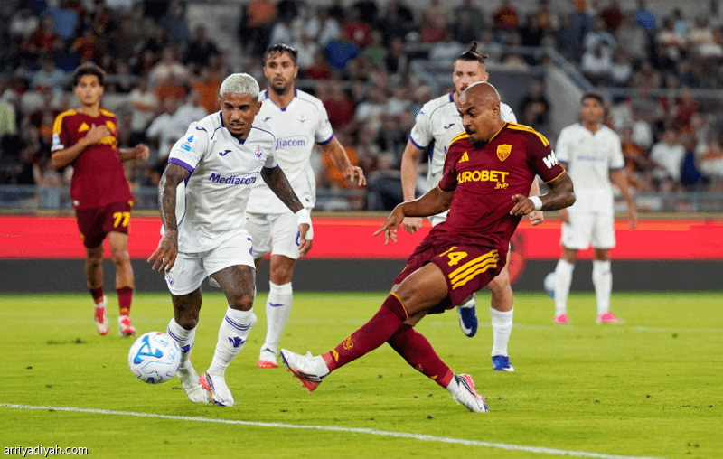 روما يتغلب على فيورنتينا بأربعة أهداف