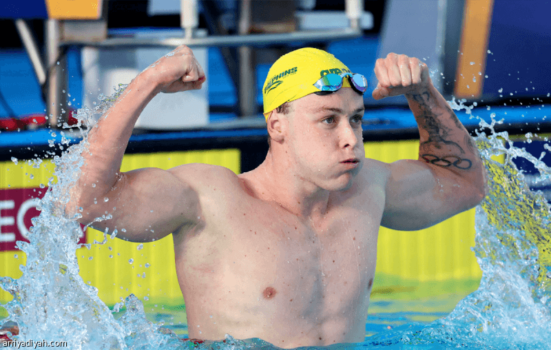 Thorpe's record broken as Australia leads