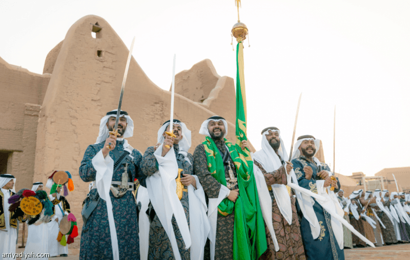 Al-Diriyah hosts national military march