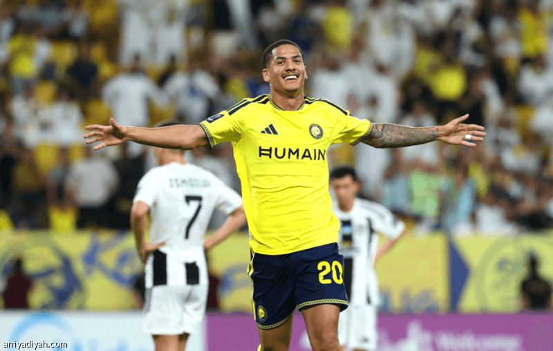 النصر يحقق فوزه الخامس على الأوزبك