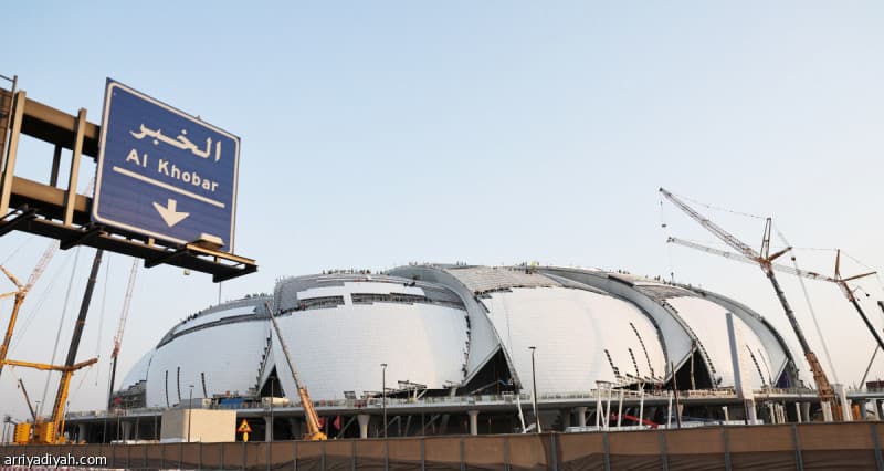 Aramco Stadium prepared for September