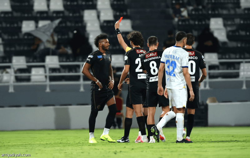 Al-Bulayhi's ninth yellow suspends him