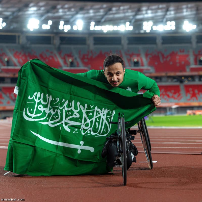 الزهراني يفوز بميدالية ذهبية آسيوية